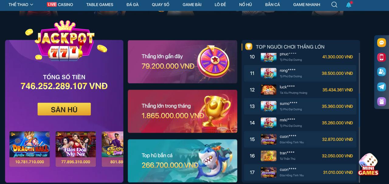 FB777 App Screenshot - Classic Slot Machine Jackpot